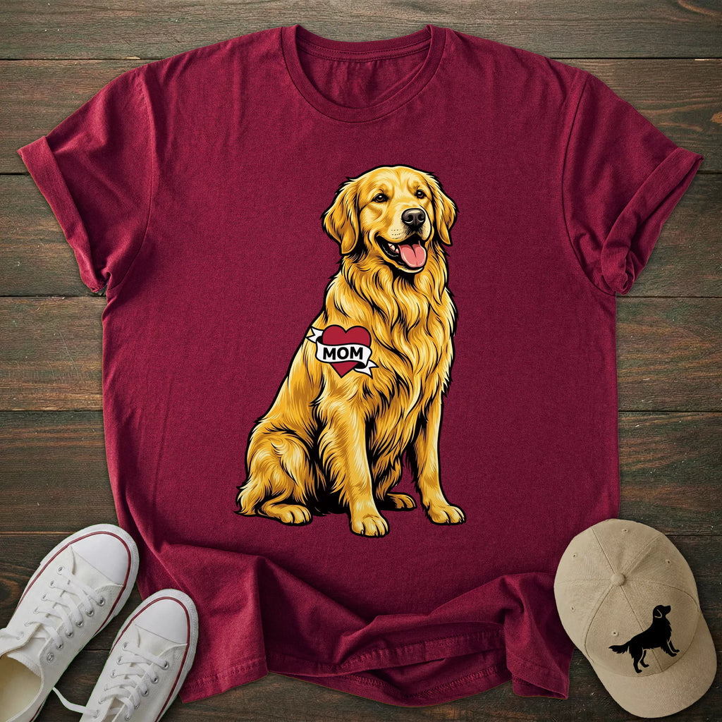 Golden Retriever Mom T-shirt