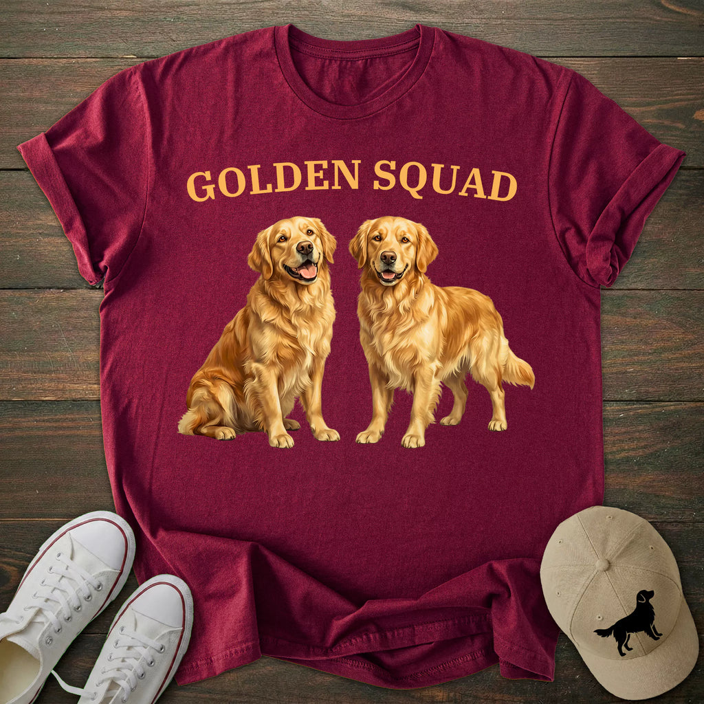 Golden Retriever Squad T-shirt
