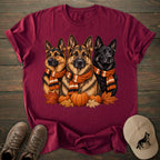 Scarves Trio German Shepherd T-shirt