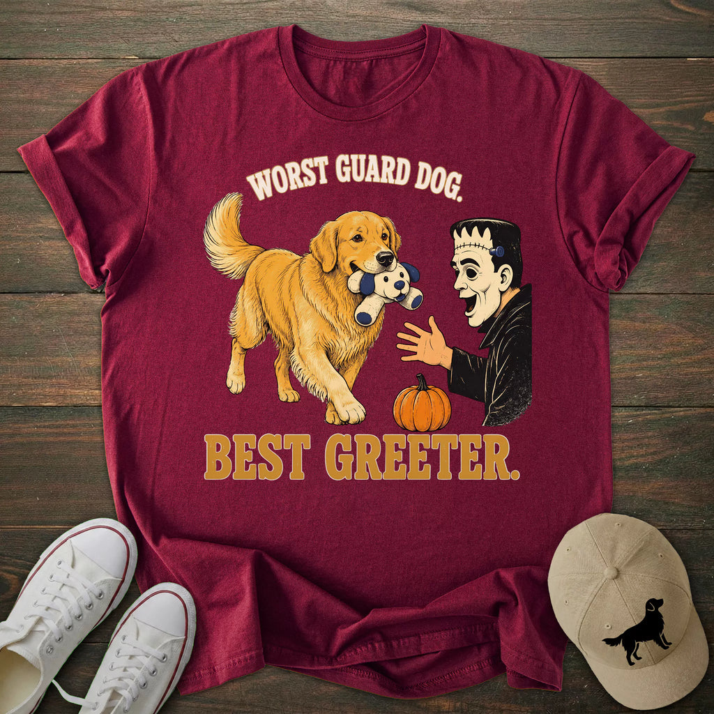Best Greeter Golden Retriever T-shirt