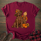 Scarecrow Chocolate Labrador T-shirt