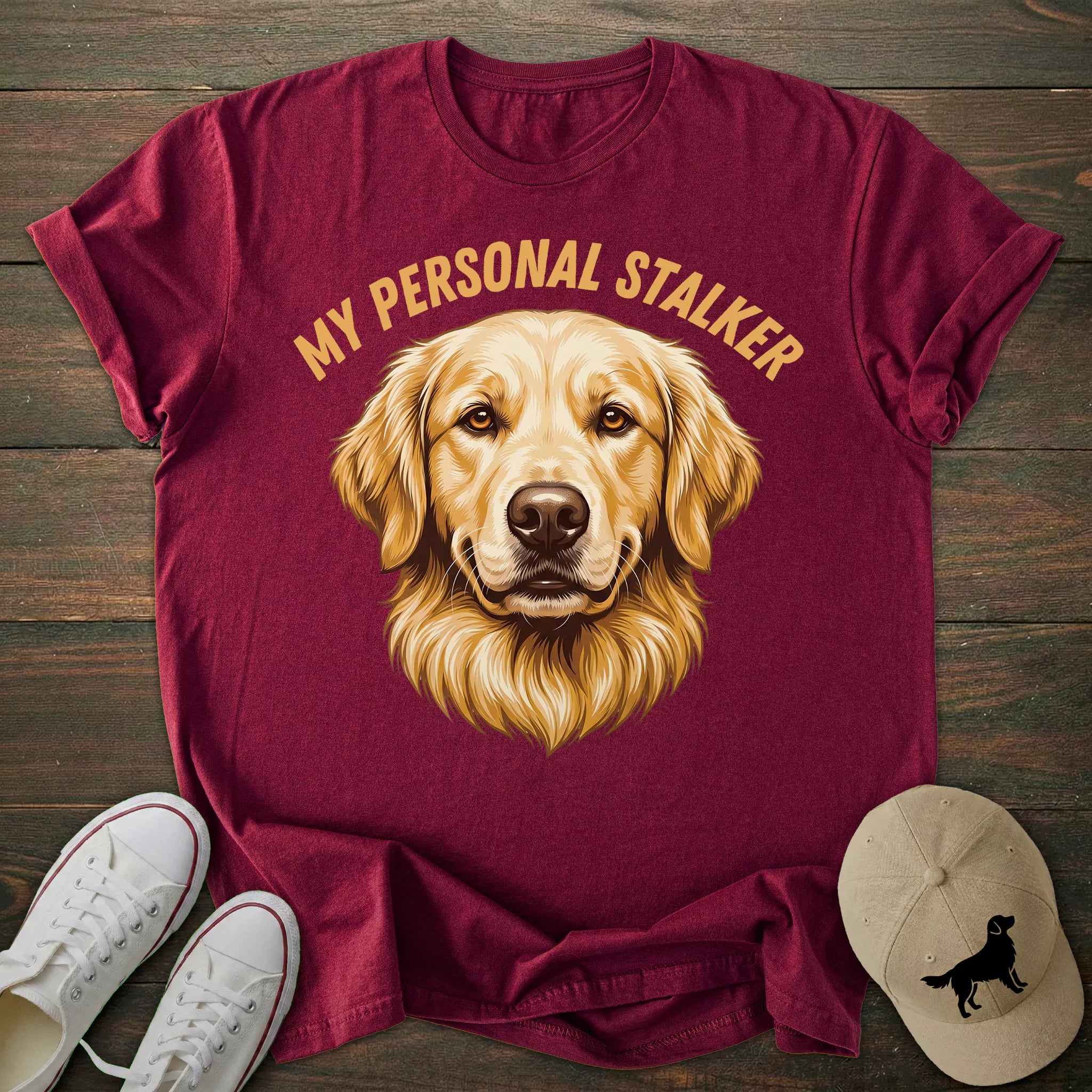 Stalker Golden Retriever T-shirt