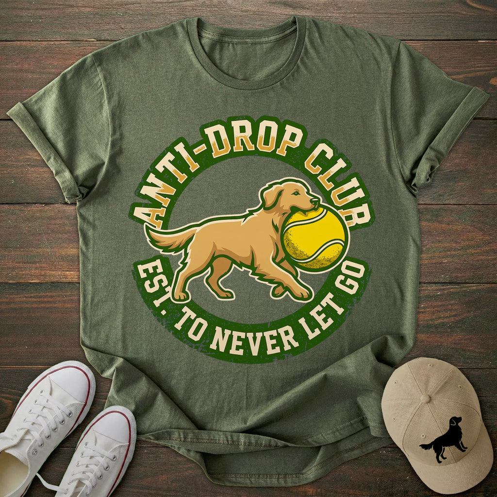 Anti-Drop Golden Retriever T-shirt