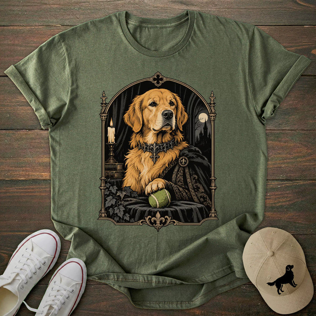 Lord Tennis Ball Golden Retriever T-shirt
