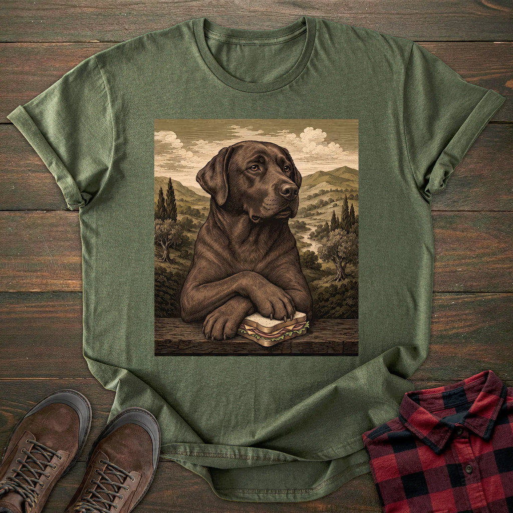 Sandwich Chocolate Labrador T-shirt