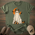 Ghost German Shepherd T-shirt