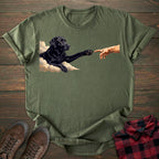 Paw Black Labrador T-shirt