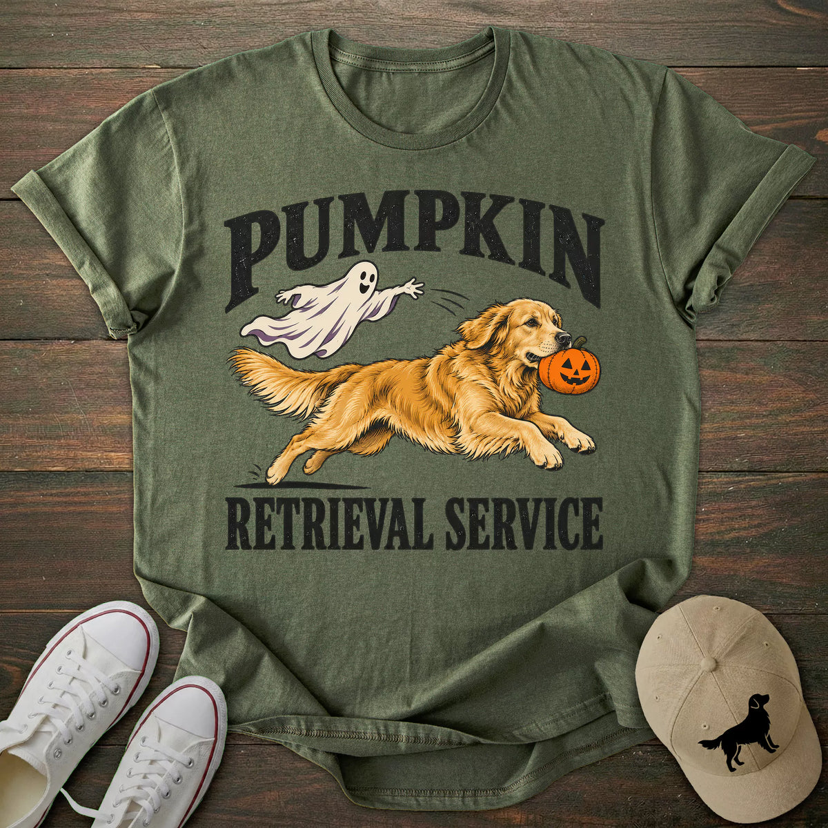 Retrieval Service Golden Retriever T-shirt