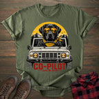 Co-Pilot Black Labrador T-shirt