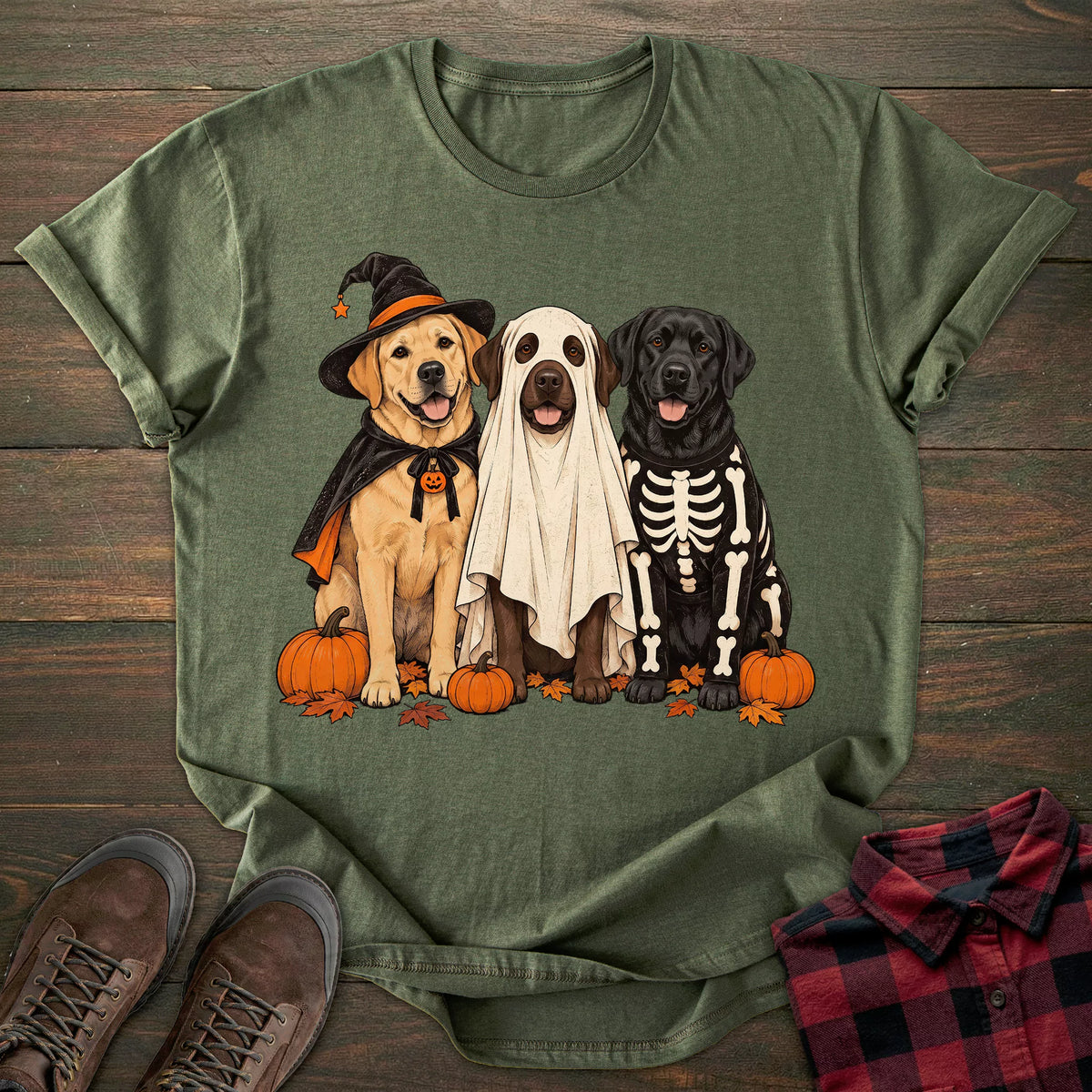 Halloween Squad Labrador Retriever T-shirt