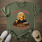 Judge Golden Retriever T-shirt