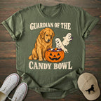 Guardian Of The Candy Golden Retriever T-shirt