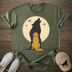 Werewolf Golden Retriever T-shirt