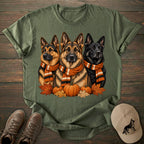 Scarves Trio German Shepherd T-shirt