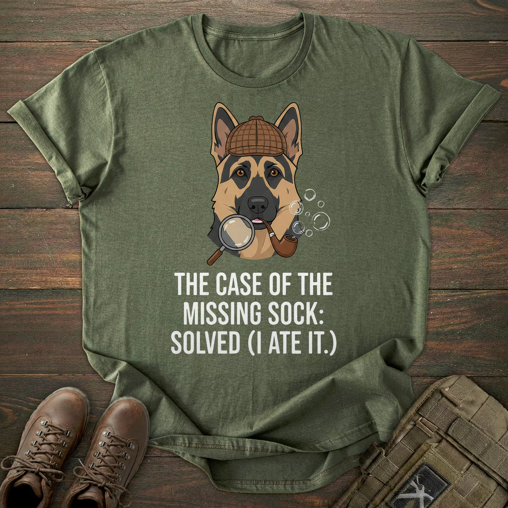 Detective German Shepherd T-shirt