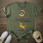Soggy Sock Golden Retriever T-shirt