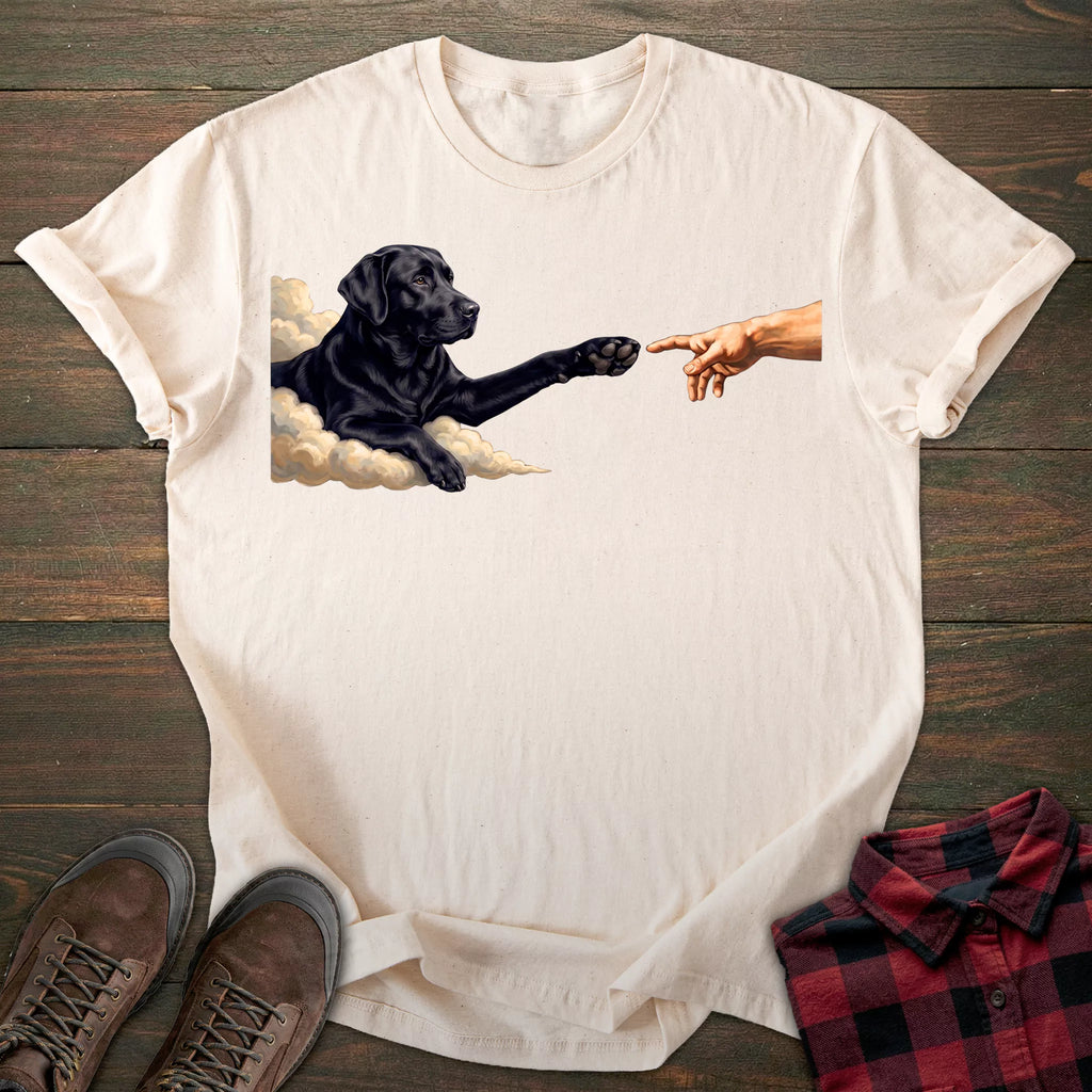 Paw Black Labrador T-shirt