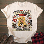 Labraptor Yellow Labrador T-shirt