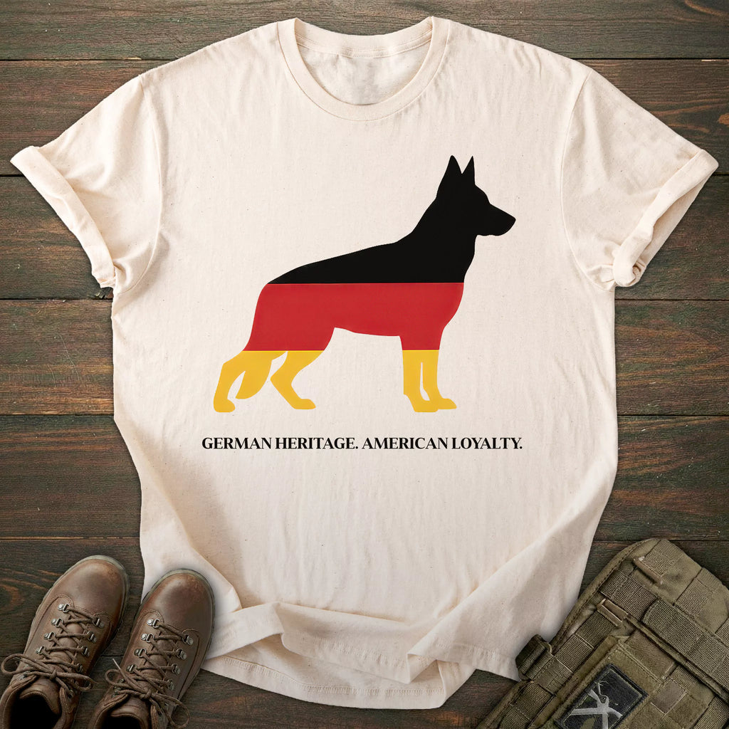 Loyalty German Shepherd T-shirt