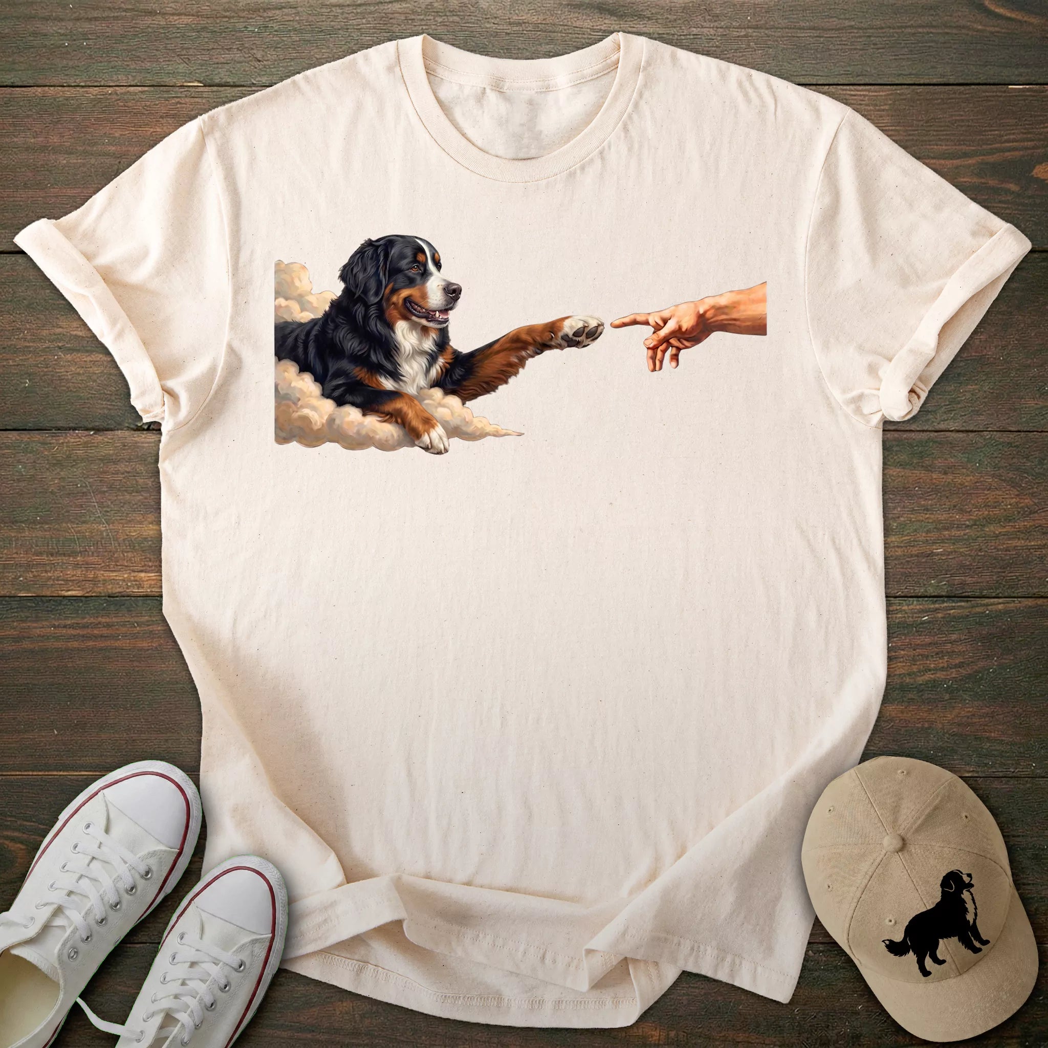 Paw Bernese Mountain T-shirt