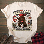 Labraptor Chocolate Labrador T-shirt