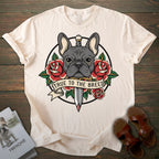 Vintage Tattoo French Bulldog T-shirt