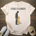 Stage 5 Clinger Golden Retriever T-shirt