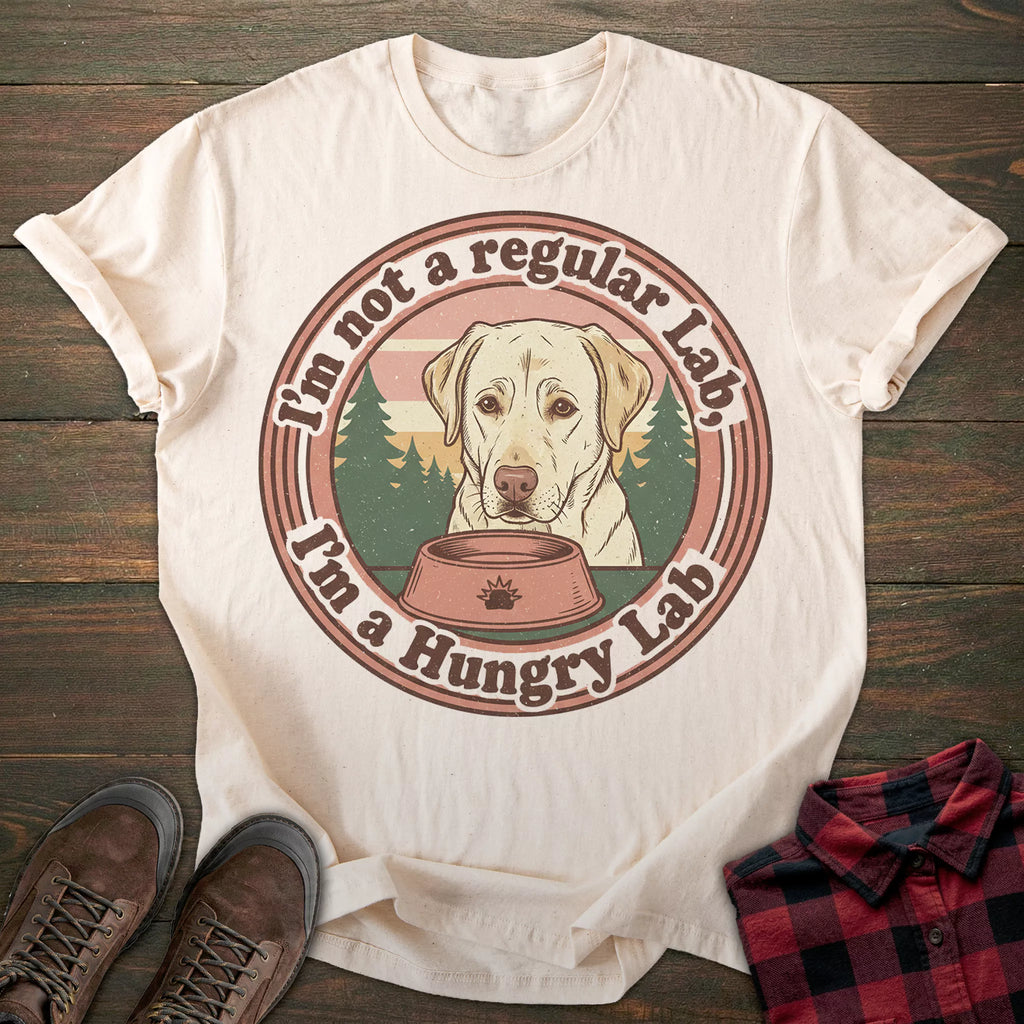 Hungry Labrador T-shirt