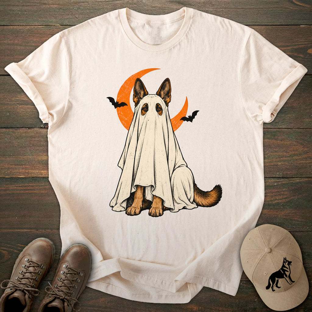 Ghost German Shepherd T-shirt