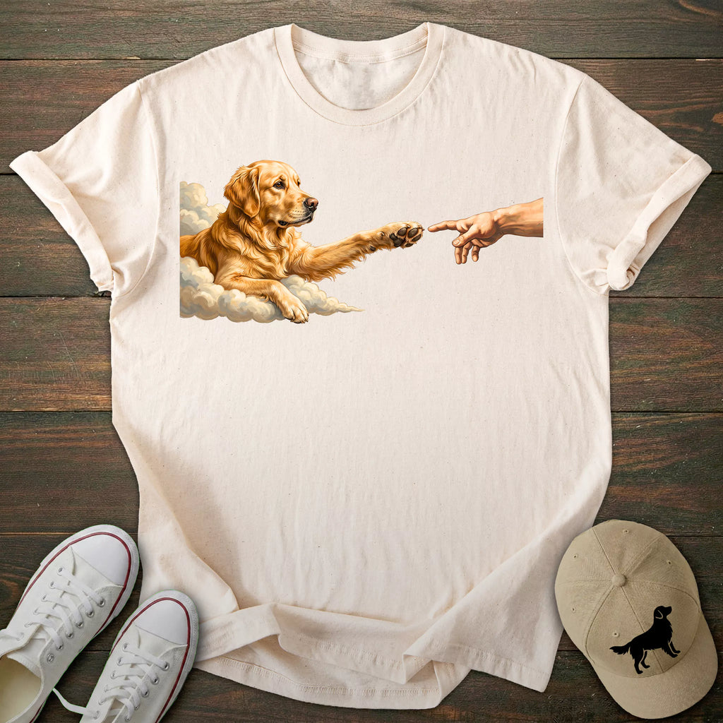Paw Golden Retriever T-shirt