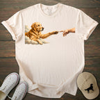 Paw Golden Retriever T-shirt