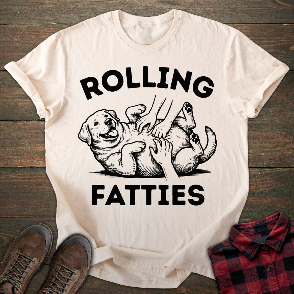 Rolling Fatties Labrador T-shirt