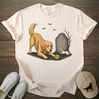 Halloween Fetch Golden Retriever T-shirt