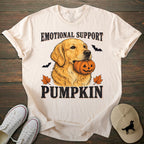 Pumpkin Golden Retriever T-shirt
