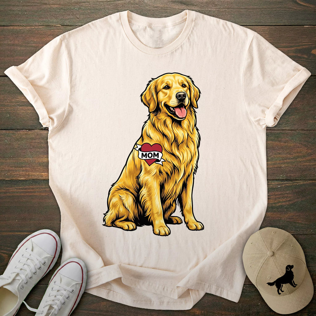 Golden Retriever Mom T-shirt