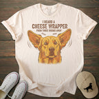 Cheese Wrapper Golden Retriever T-shirt