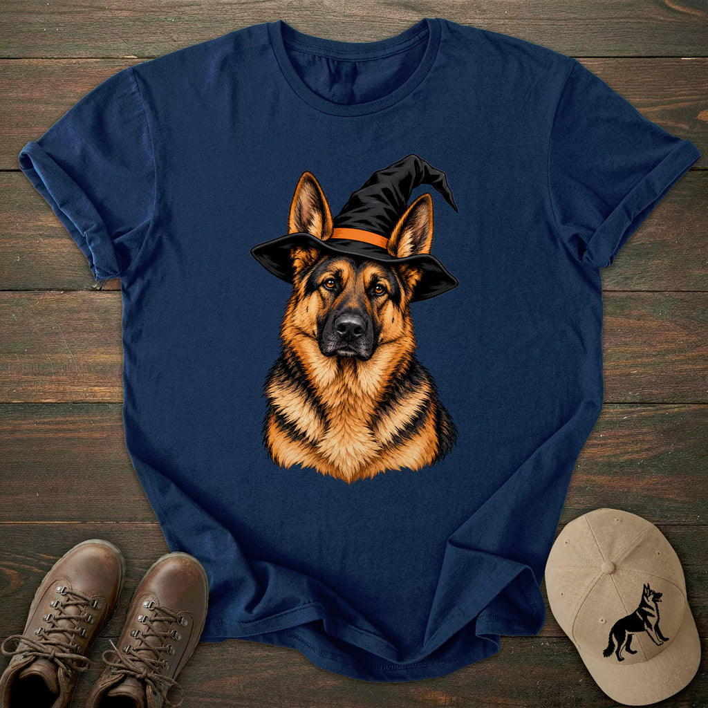 Witch German Shepherd T-shirt