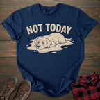 Not Today Lazy Labrador T-shirt