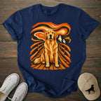 The Scream Golden Retriever T-shirt
