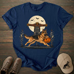 Scarecrow Pumpkin German Shepherd T-shirt