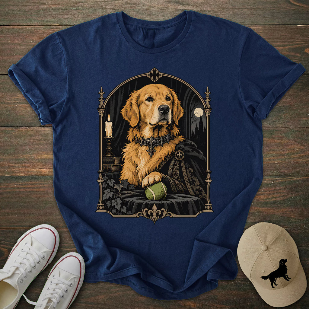 Lord Tennis Ball Golden Retriever T-shirt