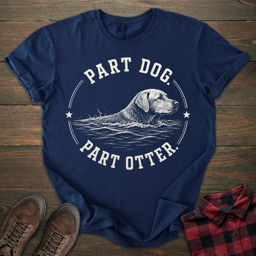Part Dog Part Otter Labrador T-shirt