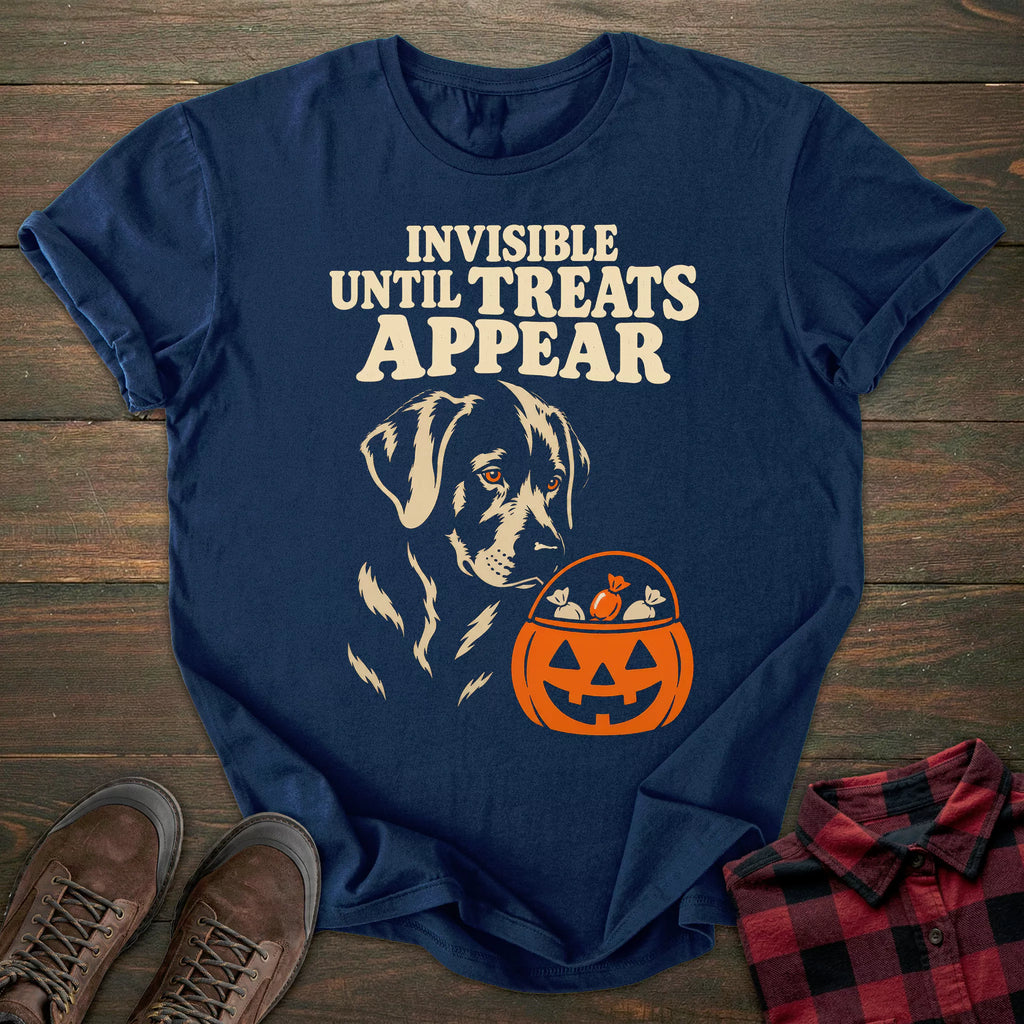 Invisible Black Labrador T-shirt
