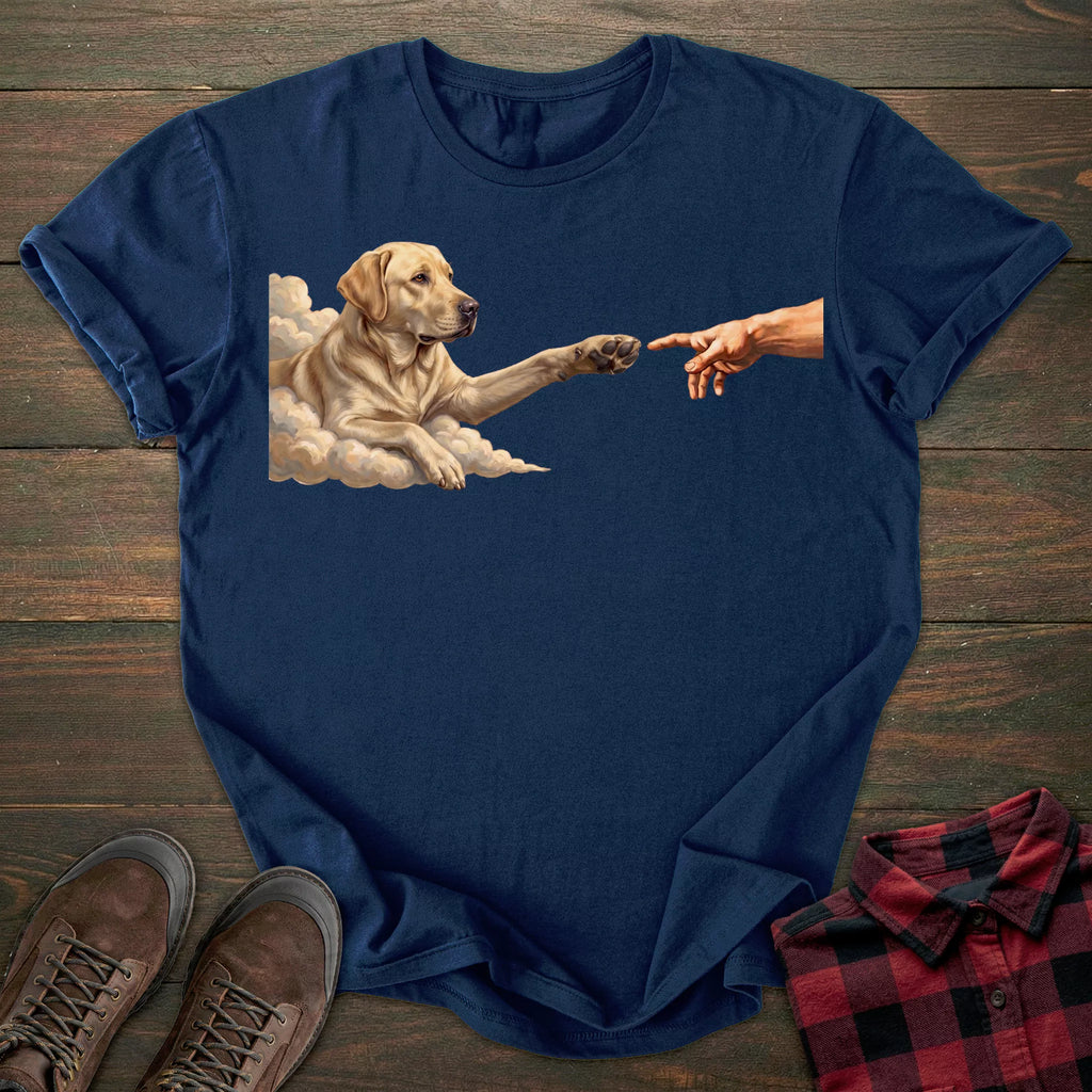 Paw Yellow Labrador T-shirt