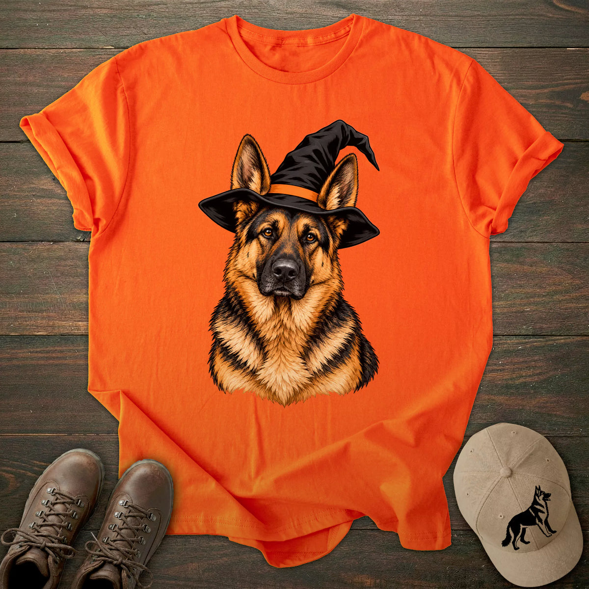 Witch German Shepherd T-shirt