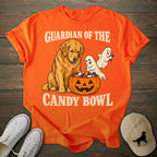 Guardian Of The Candy Golden Retriever T-shirt
