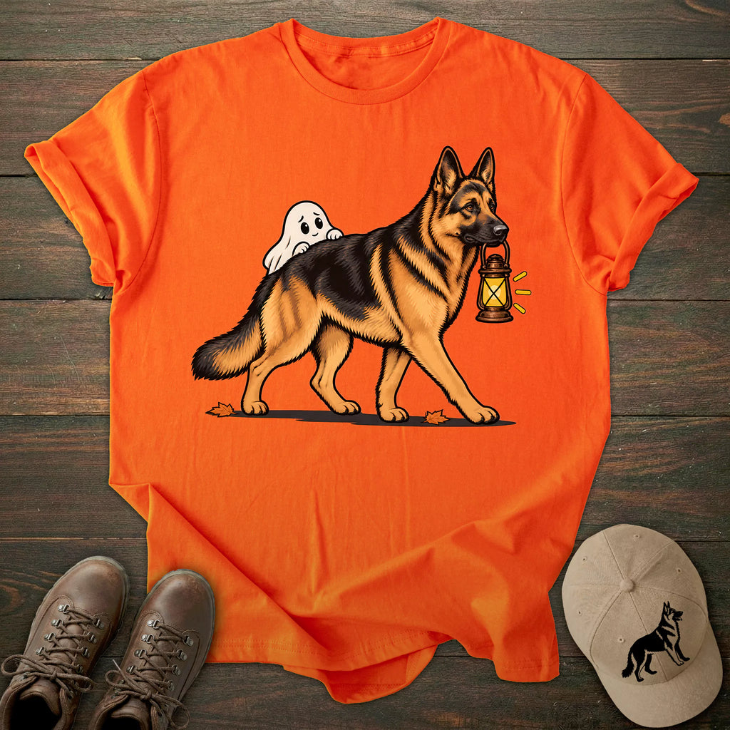 Lantern German Shepherd T-shirt