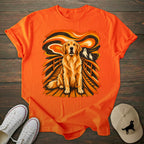 The Scream Golden Retriever T-shirt
