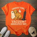 Ghosts Fine Golden Retriever T-shirt
