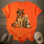 Scarecrow Friend German Shepherd T-shirt